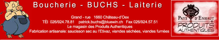 Boucherie-Laiterie Buchs