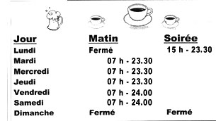 horaire
